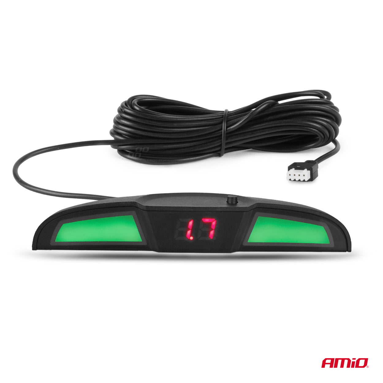 Parkeringssensor kit med LED-COB-display og tilbehør
