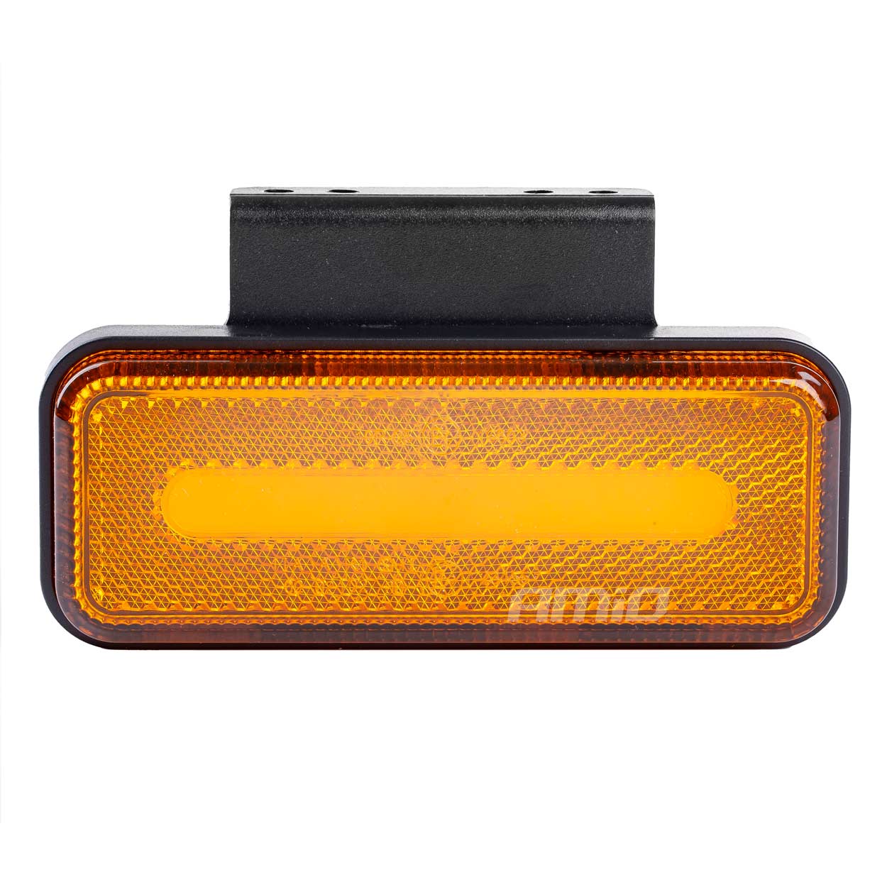 Rektangulær orange LED-markeringslygte