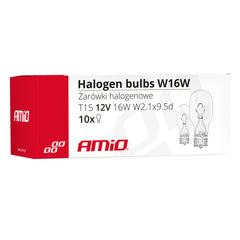 Paket 10 halogenskih žarnic W16W T15