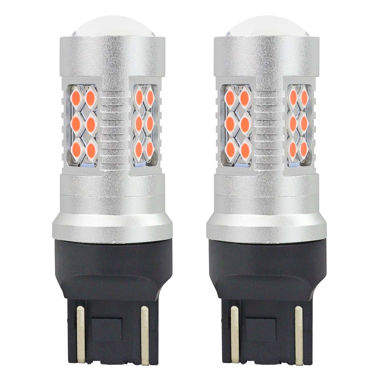 Rdeča LED žarnica T20 7443 WR21/5W