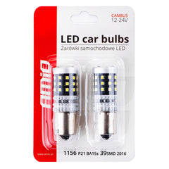 Komplet 2 LED žarnic za P21W in BA15S