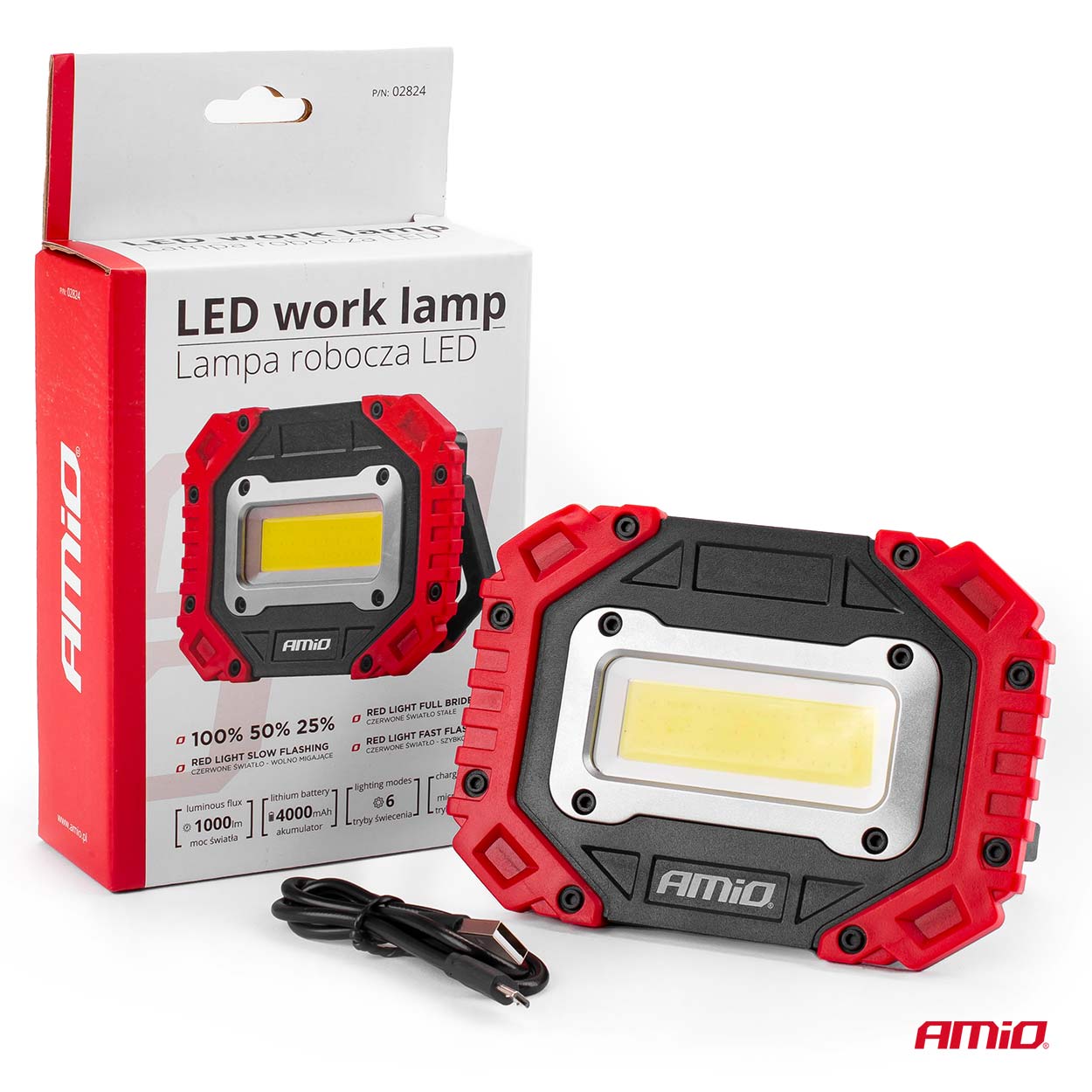 LED arbejdslampe WT14 til værksted