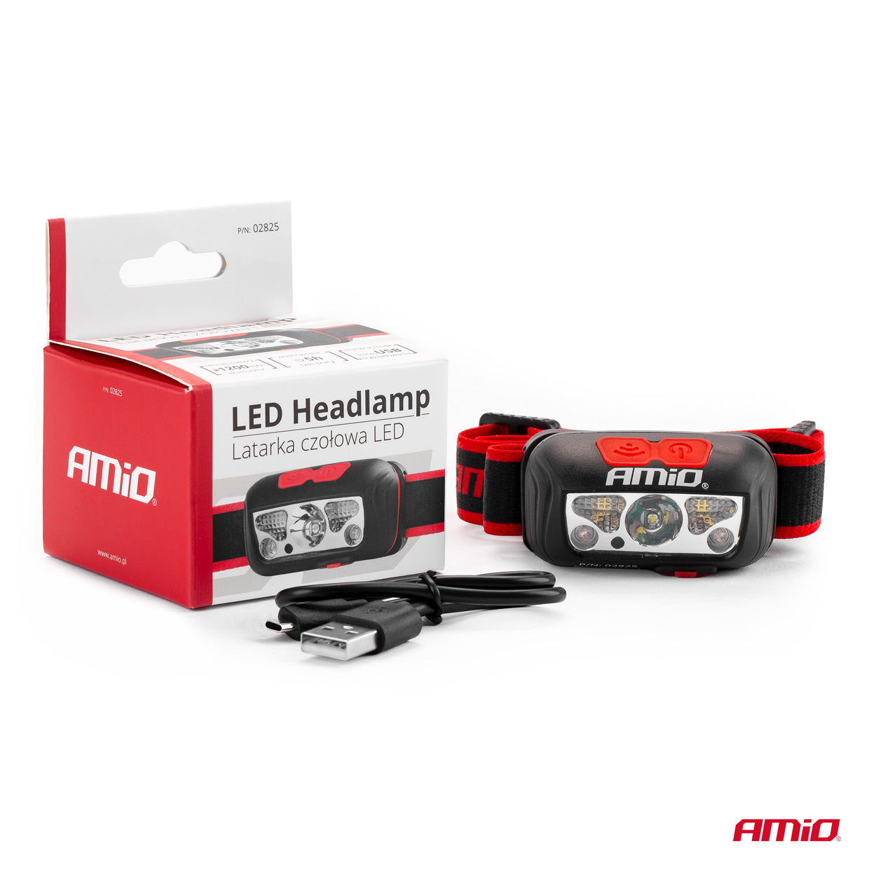 LED-pandelampe i robust hus