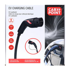 Carpoint polnilni kabel za električna vozila Type 2 na 2, 16 A, 1-fazni, 6 metrov 