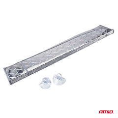 Senčnik za vetrobransko steklo avtomobila z zunanjo aluminijasto plastjo
