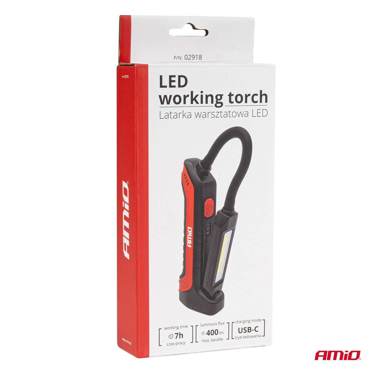 Inspektionslygte WT15 med microUSB-tilslutning