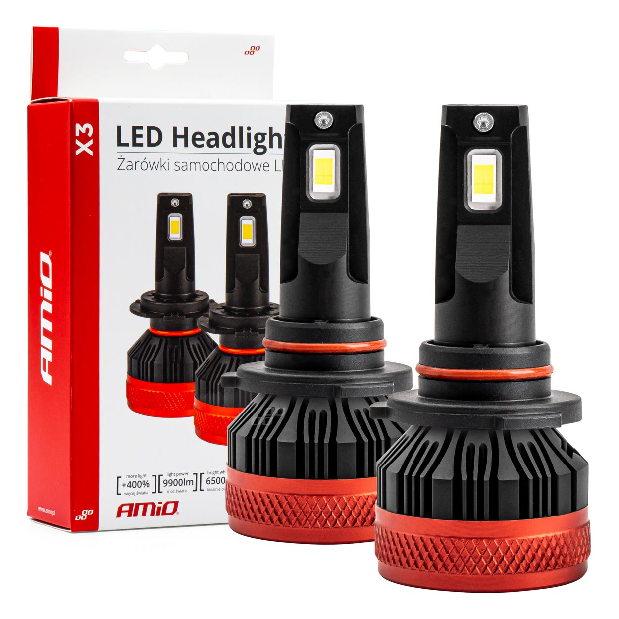 LED-pærer HB4 9006 X3-serien