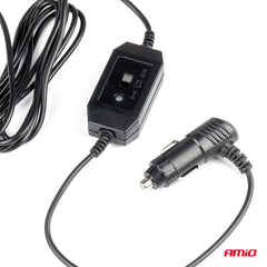 Bilventilator med klemme til montering i bilen