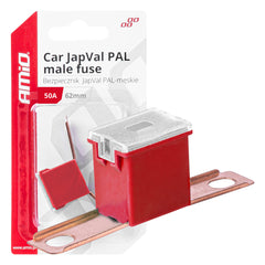 JAPVAL PAL-sikring på 50 A med en længde på 62 mm