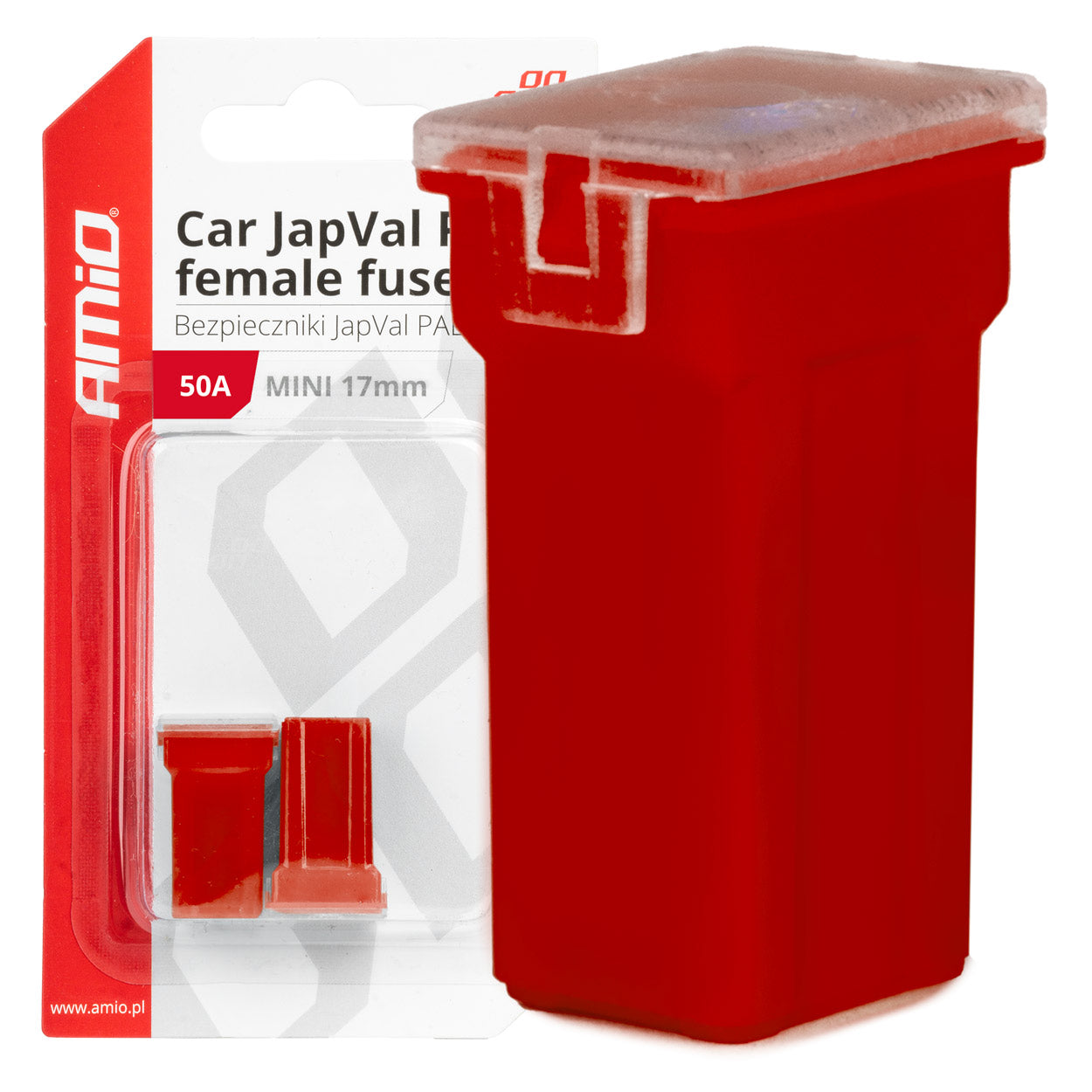 JAPVAL PAL female minisikring 50 A og 17 mm