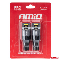 Pakke med 2 LED W16W T15 CANBUS-pærer