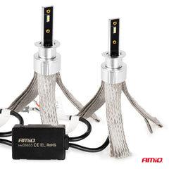 LED H1-pærer til 12 og 24 volt