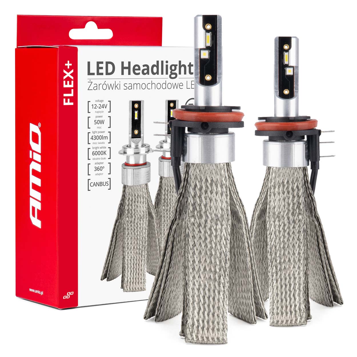 H15 LED-pærer med 6000K og CANBUS