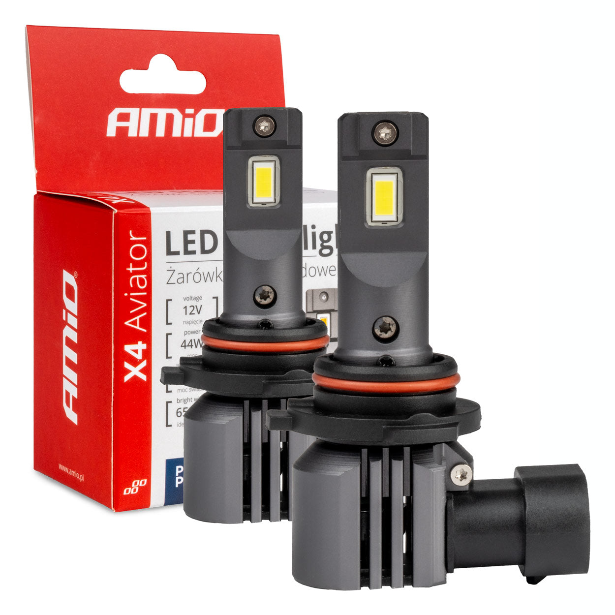LED-pærer HB4 9006 med 6500K lys