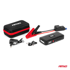 Jump starter med powerbank og USB-port