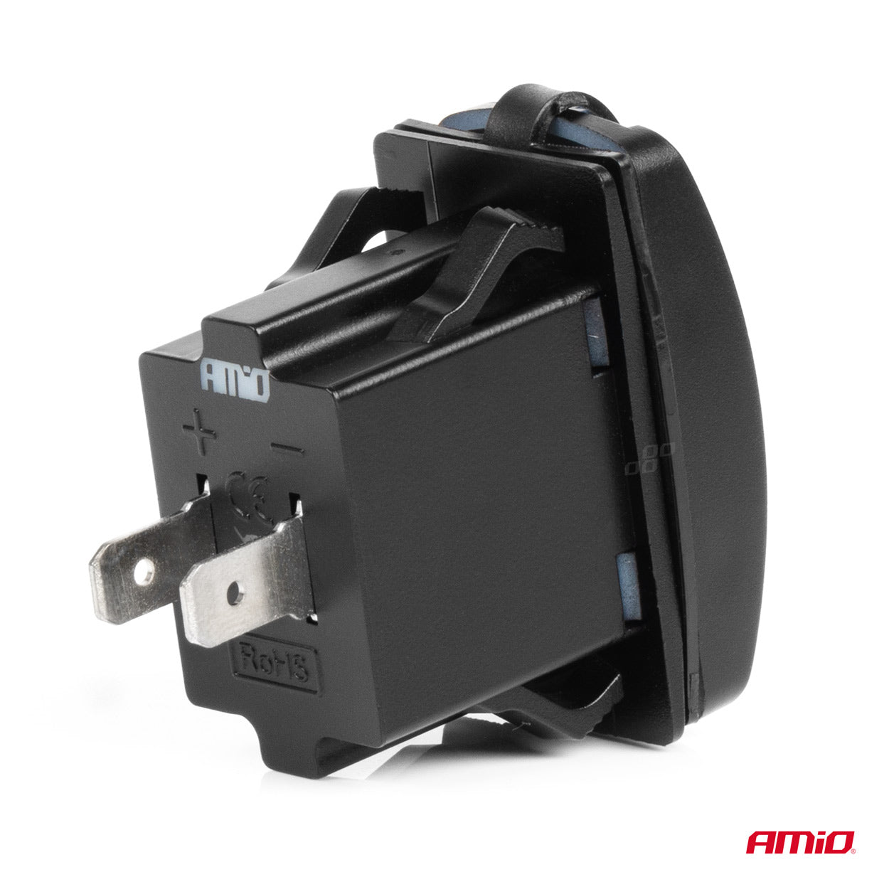 Bådformet billader med USB- og USB-C-udgang