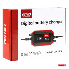 Digital batterilader til mindre elektrisk udstyr