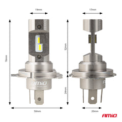 LED-forlygtepærer H4 H19 CANBUS-system