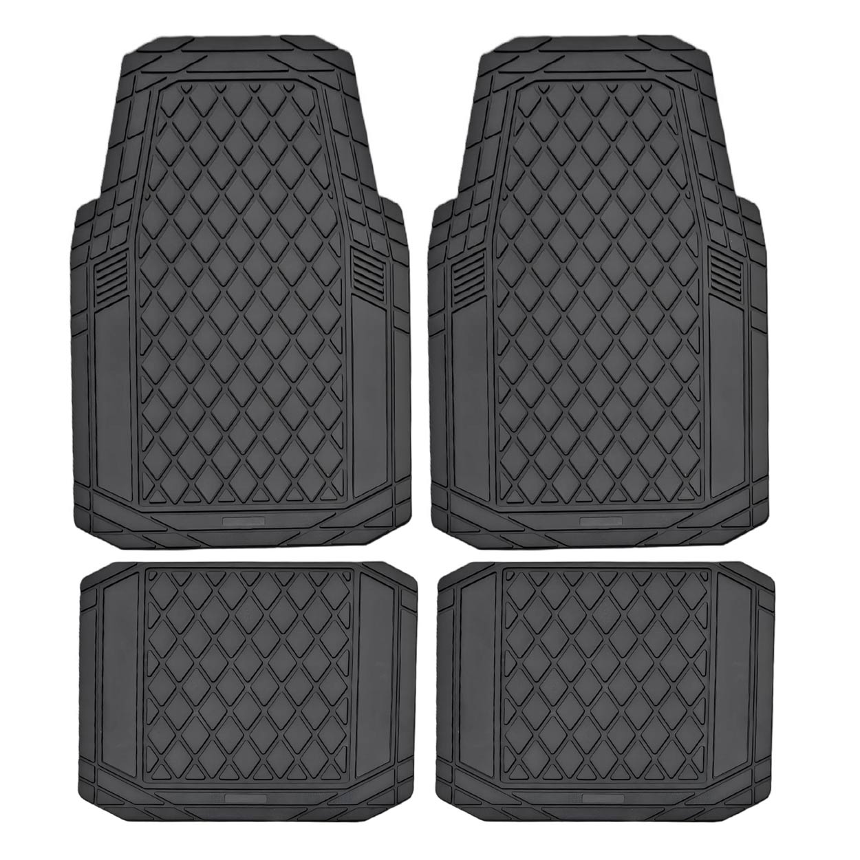 Črne univerzalne PVC preproge za avto CM-03