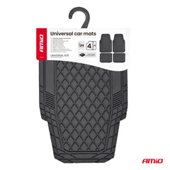 Univerzalna črna PVC avtomobilska preproga CM-03