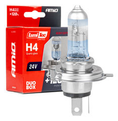 H4 halogenske žarnice 24 V 75/70 W LumiTec LIMITED +120% DUO