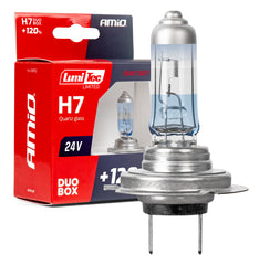 H7 halogenske žarnice 24V 70W LumiTec LIMITED +120% DUO