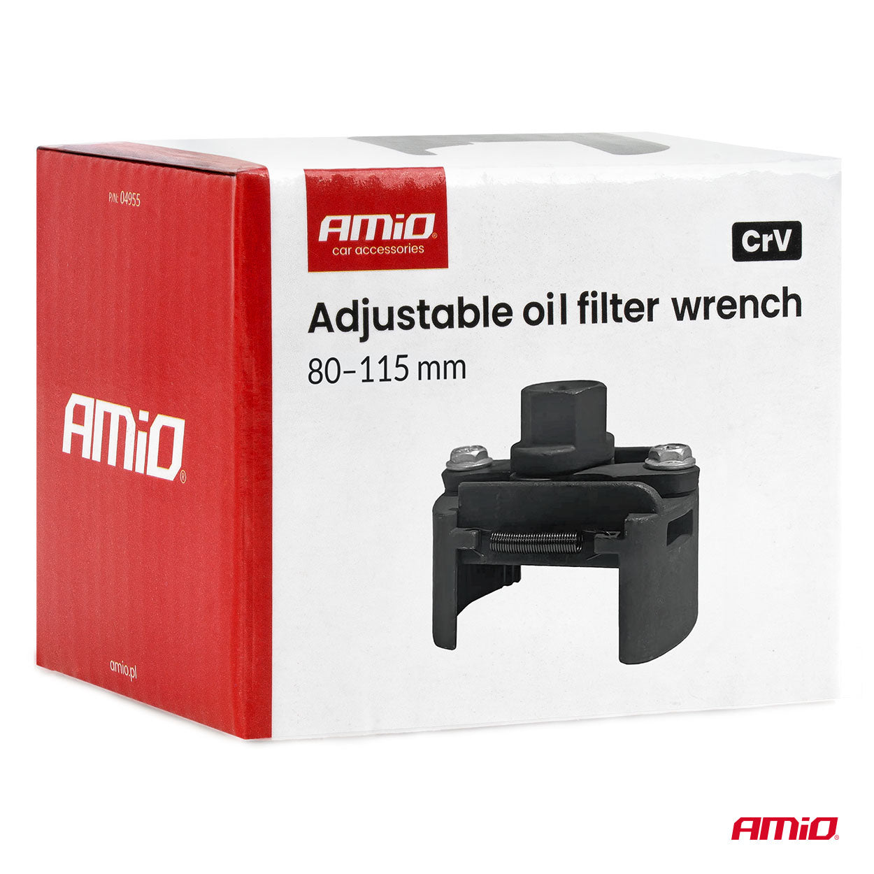 Ključ za oljni filter z delovnim območjem 80–115 mm