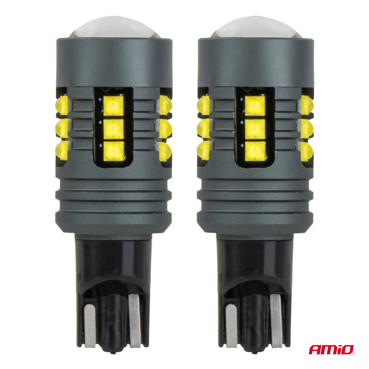 T15 LED žarnica z 18 diodami SMD 2525, pogled s strani