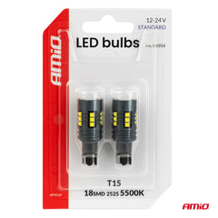 T15 LED žarnica z 18 diodami SMD 2525