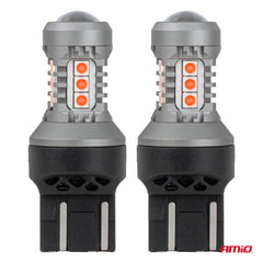 LED žarnica 7443 W21/5W z rdečo svetlobo