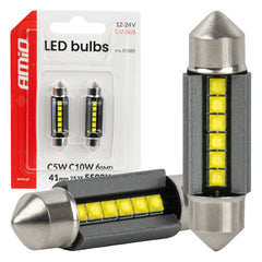 41 mm LED žarnica s 6 SMD 2525 LED diodami