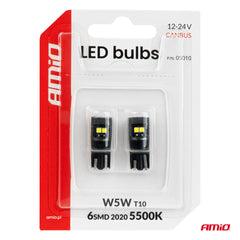 T10 LED žarnica za sisteme 12/24 V