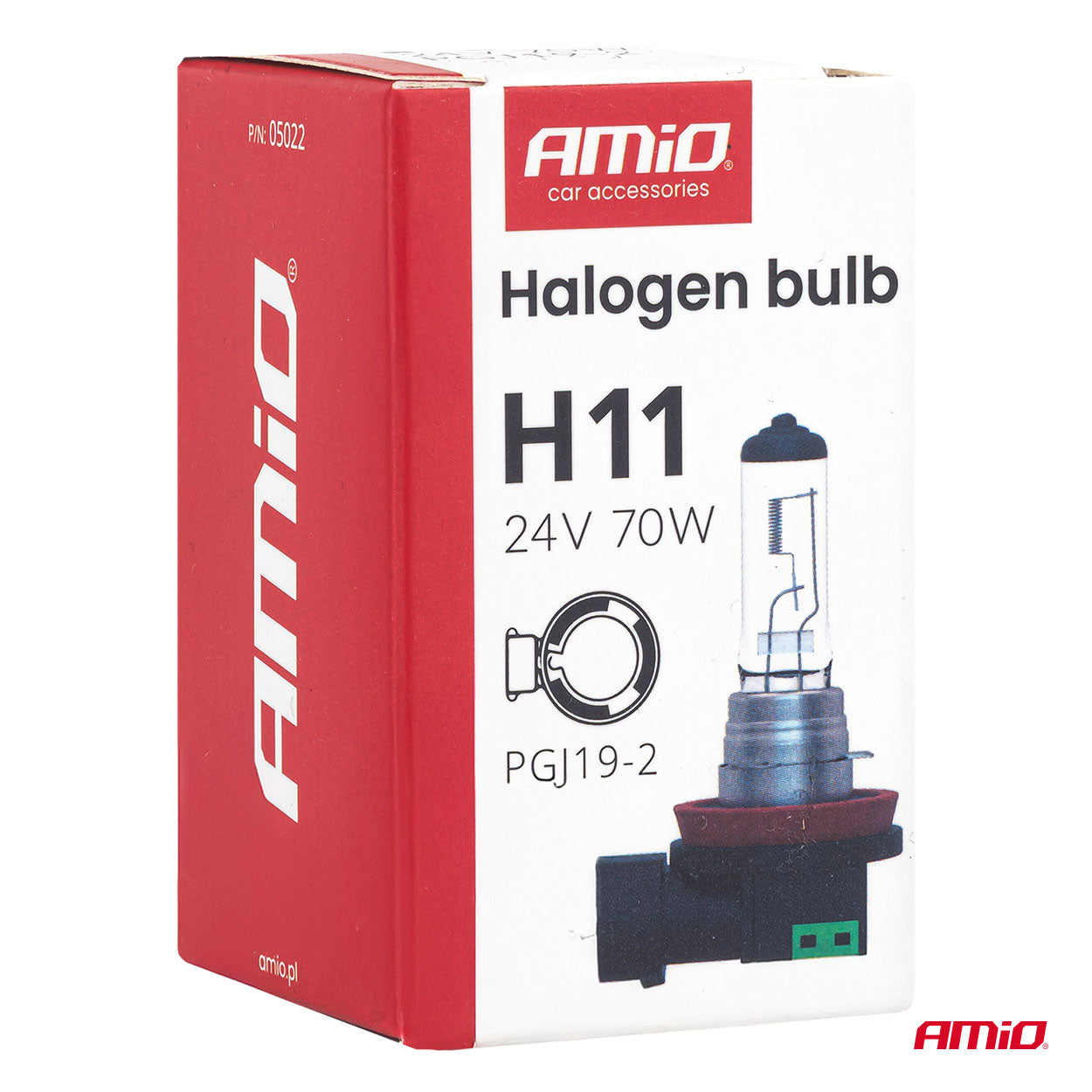 Halogenska žarnica H11 24 V za tovornjake in stroje