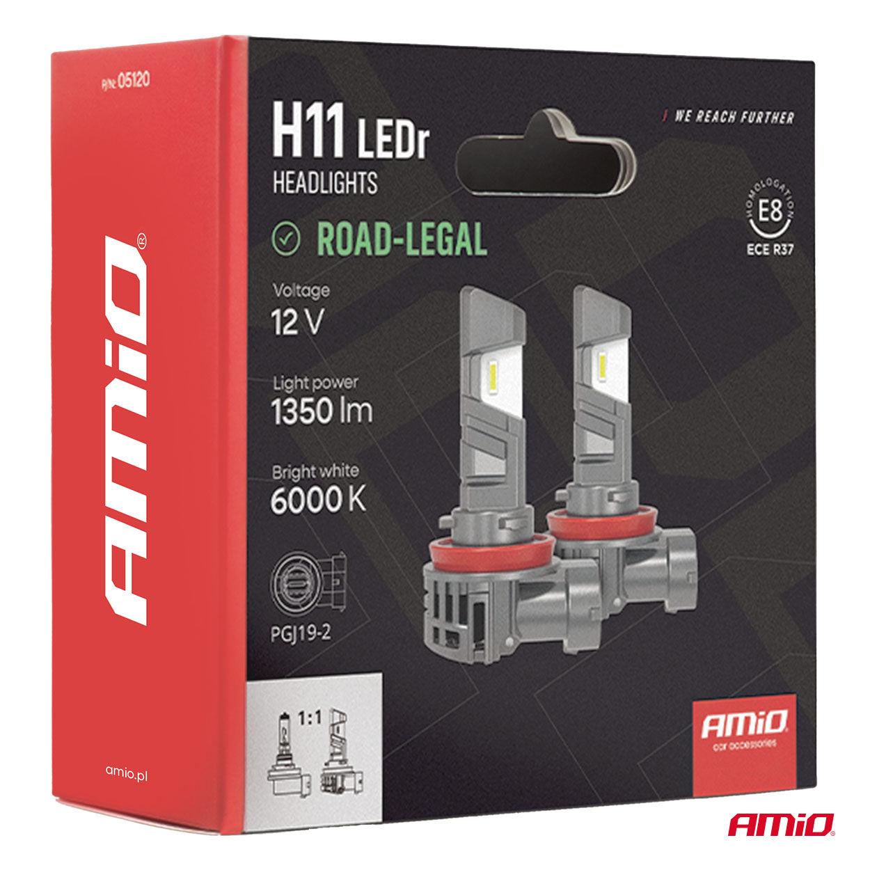H11 LED žarnice za žaromete z močjo 18 W