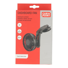 Carpoint ventilator s priseskom za armaturno ploščo, USB-A, Ø 10,5 cm, 5 V 