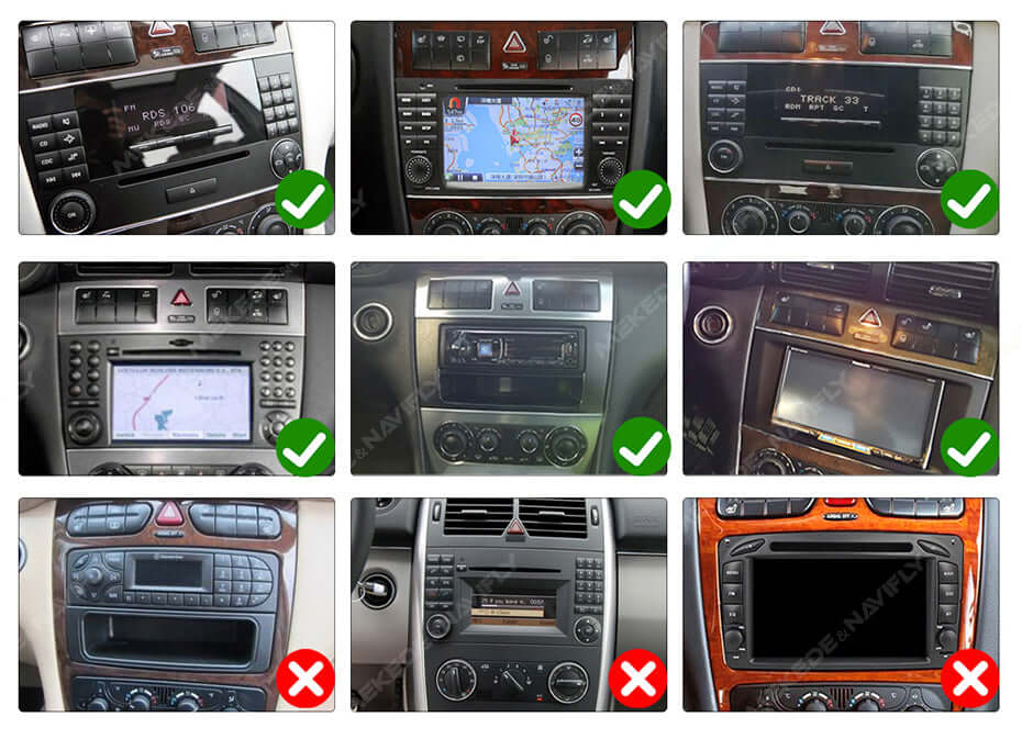 Mercedes-Benz W203 itd. - 8" radio z Apple CarPlay in Android Auto – Carmediaeurope.com