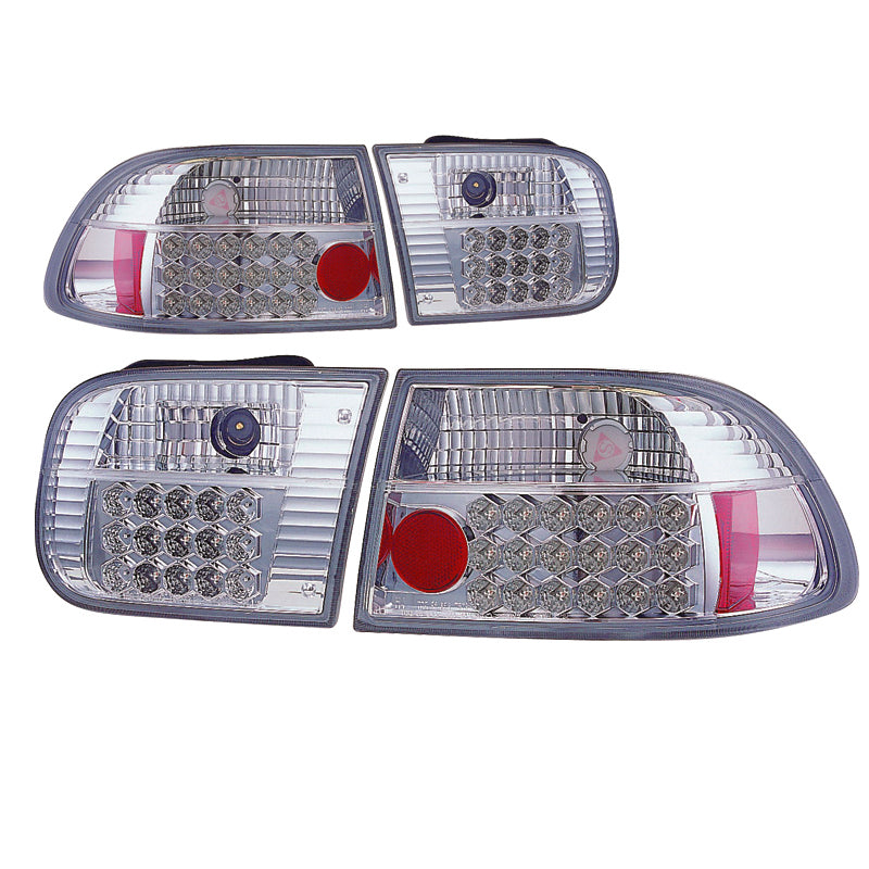 LED zadnje luči za Civic '92 3D