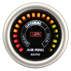 Hallmeter Auto Gauge črn 2 palca