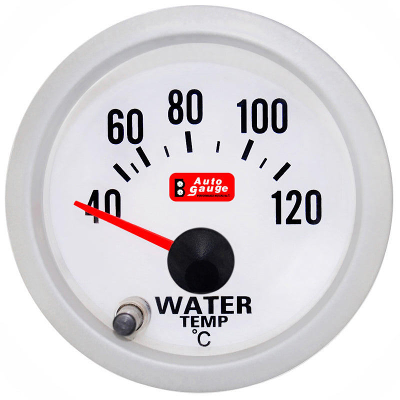 Merilnik temperature vode Auto Gauge 2 palca s 7 barvami