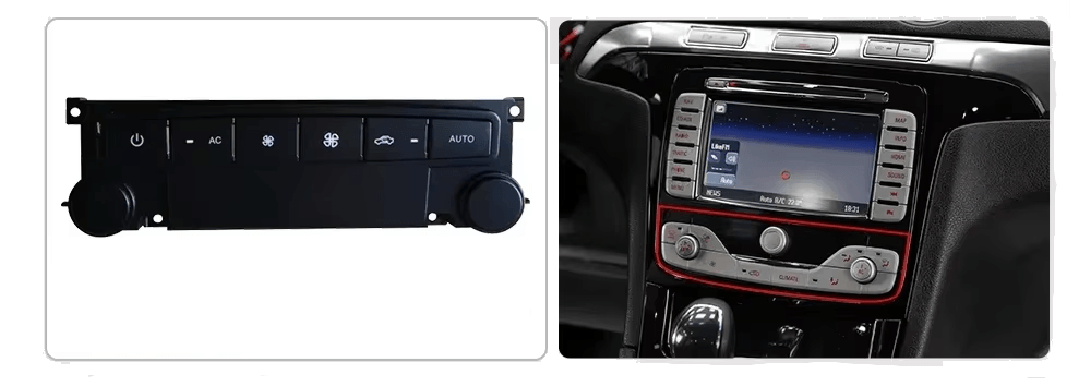 Ford S-Max 2007-2015 klimatska plošča (A/C nadzorna plošča za nov radio) 