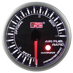 Merilnik razmerja zrak/gorivo črn 2" Auto Gauge