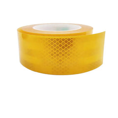 Odsevni samolepilni trak 10 m rumen