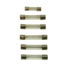 Carpoint steklene varovalke, komplet 8–30 A, 6 kosov 