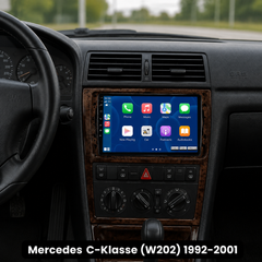 Mercedes C-Klasse (W202) 1992-2001 - 9" radio z Apple CarPlay in Android Auto 