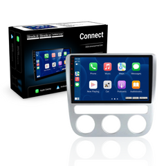 VW Scirocco 2008-2014 - 9" radio z Apple CarPlay in Android Auto 