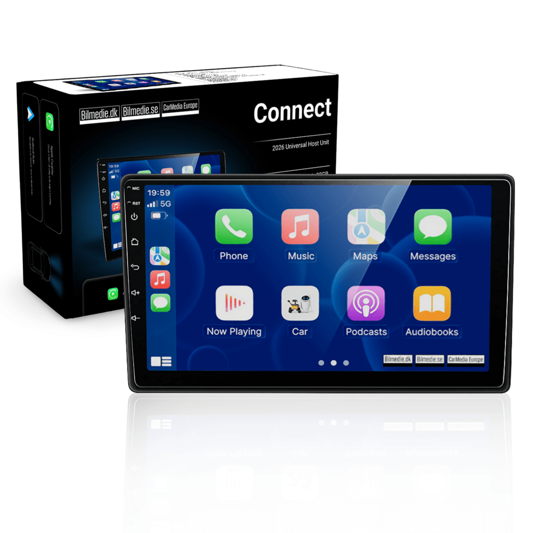 Audi A4 2000-2008 - 9" Radio m. Apple CarPlay og Android Auto