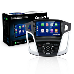Ford Focus 11-18 - 9" radio z Apple CarPlay in Android Auto 