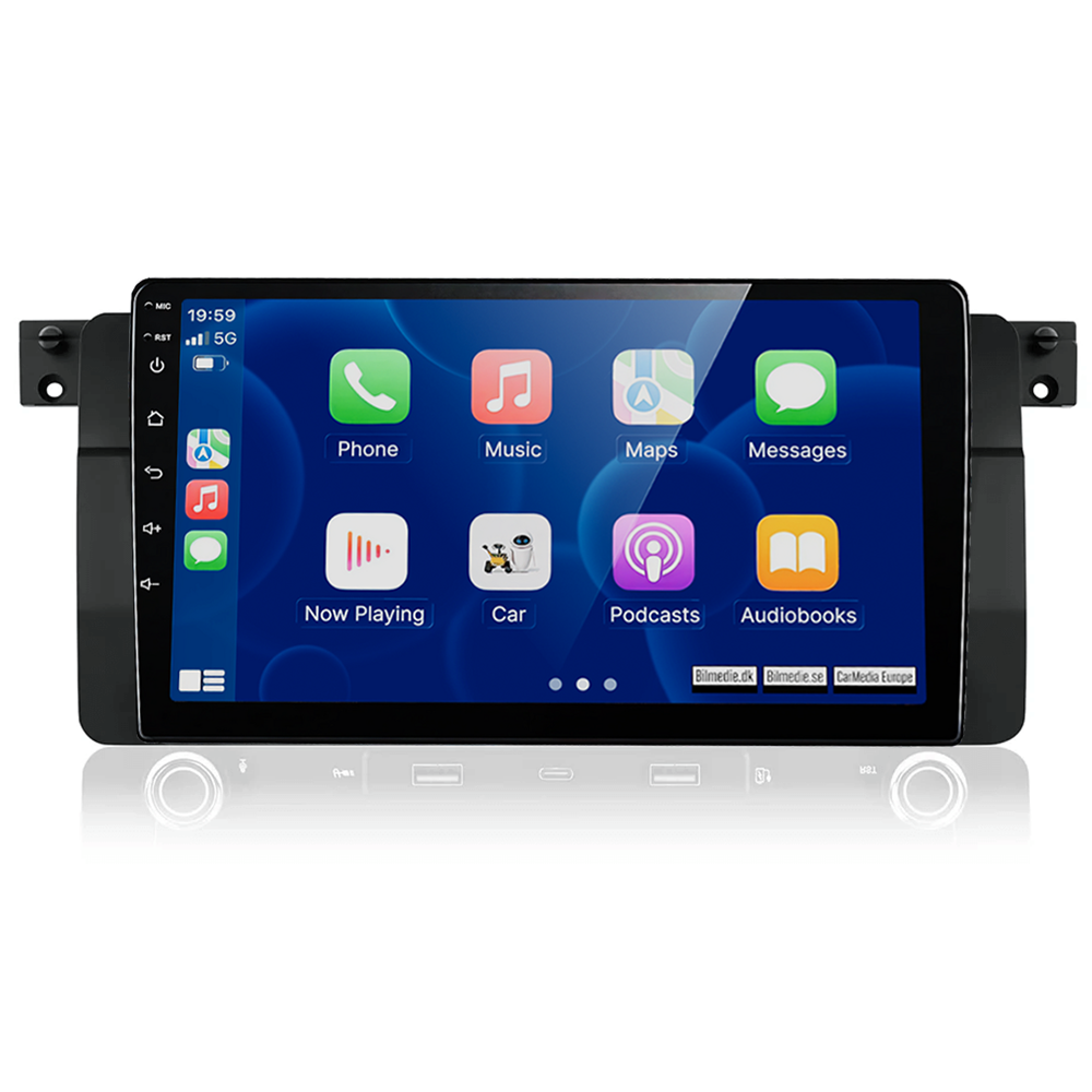 BMW E46 - 7" radio (model 2026) z Apple CarPlay in Android Auto 