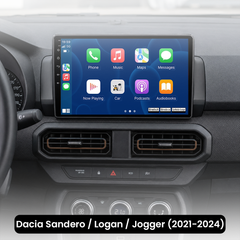 Dacia Sandero/Logan/Jogger 2021-2024 - 10,1" radio z Apple CarPlay in Android Auto 