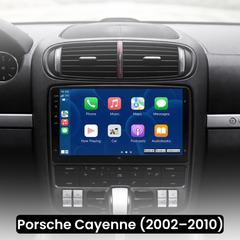 Porsche Cayenne 02-10 - 9" radio z Apple CarPlay in Android Auto